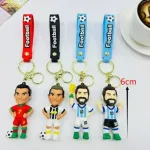 Brelok piłkarski Football z figurką piłkarza 6 cm mix kolorów