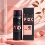 Real Matte Make Up Setting Fixx utrwalacz makijażu 75 ml czarny mat