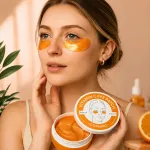 Vitamin C Eye Patch złote płatki pod oczy rozświetlające