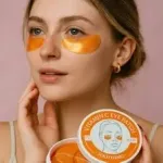 Vitamin C Eye Patch złote płatki pod oczy rozświetlające