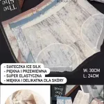 Majtki damskie siateczka Ice Silk pastelowe kolory uniwersalny rozmiar