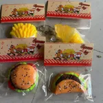 Zabawka Antystresowa Squeeze Toy Fast Food Zestaw 4 sztuki