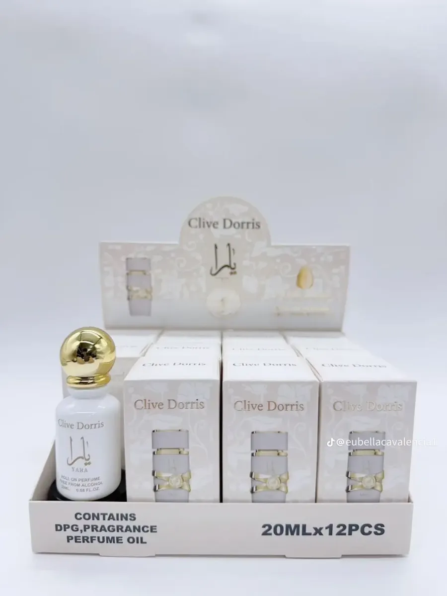 Clive Dorris Yara Perfumy w Olejku 20ml Białe Złote