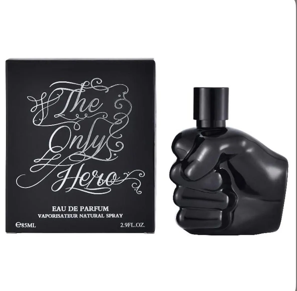 Perfumy The Only Hero 85ml czarny flakon w kształcie pięści