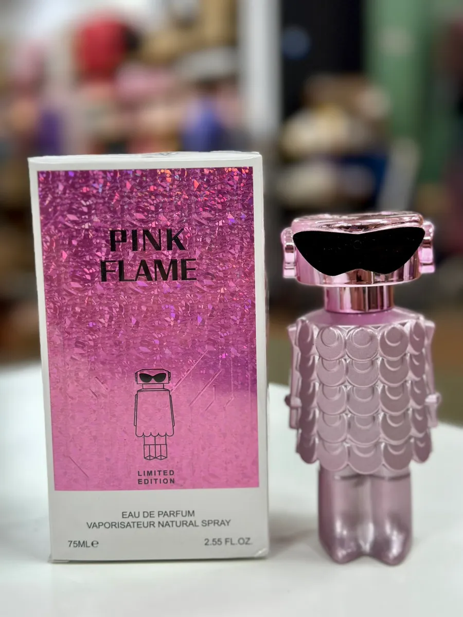 Pink Flame Perfumy 75ml w Butelce Figurce Różowe