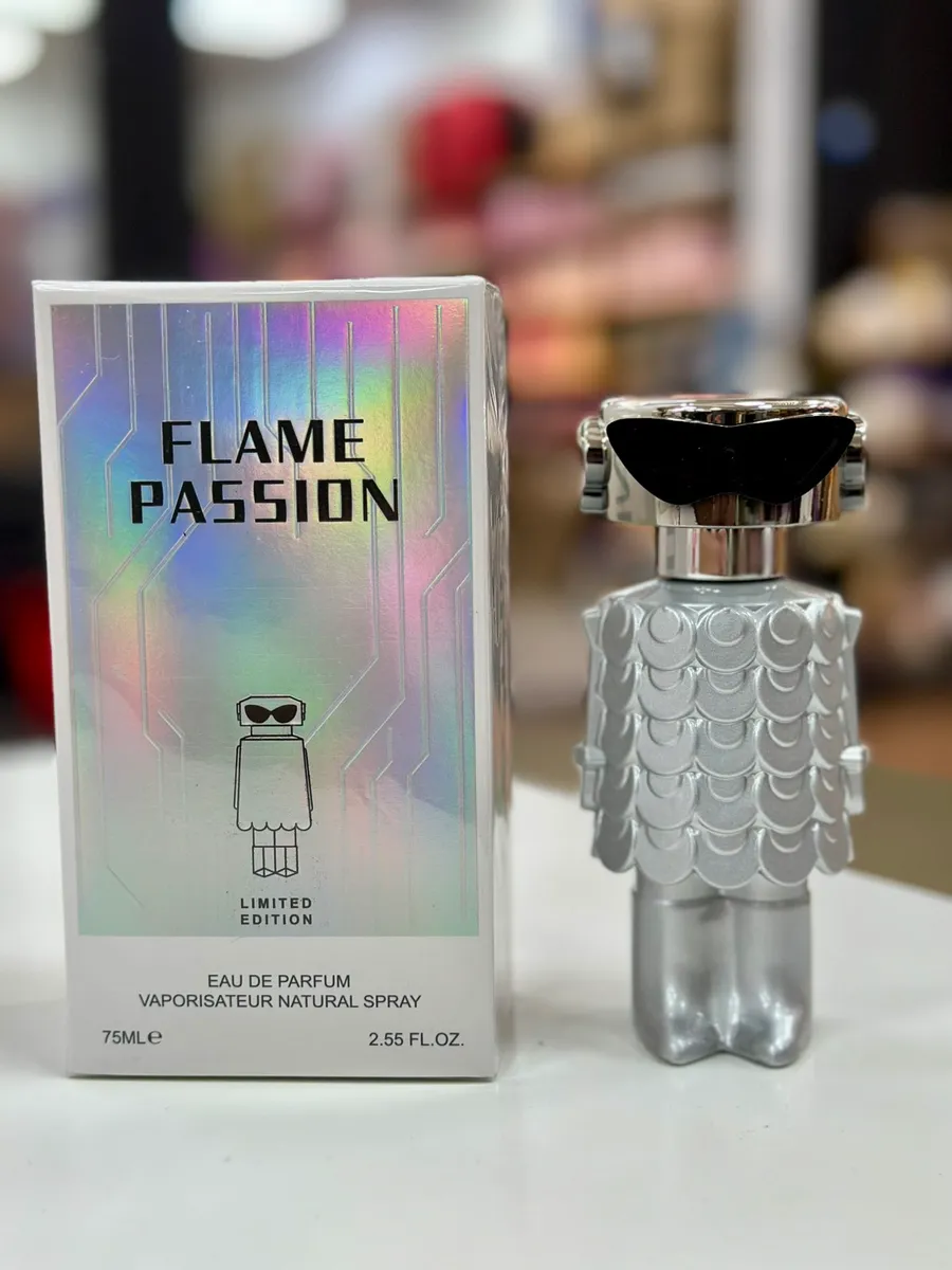 Flame Passion Perfumy 75ml Limited Edition srebrny flakon
