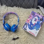Słuchawki bezprzewodowe dziecięce niebieskie z motywem Stitch