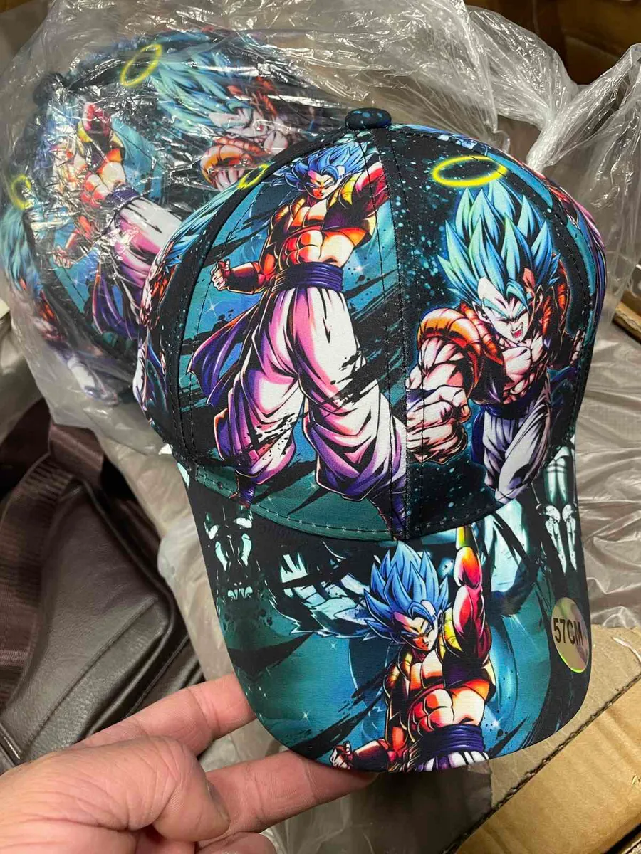 Czapka z daszkiem 57 cm z kolorowym nadrukiem postaci z anime