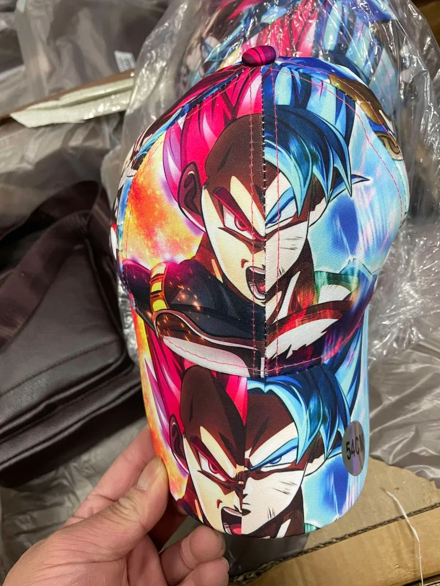 Czapka z daszkiem kolorowa z nadrukiem postaci 54 cm