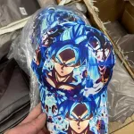 Czapka z daszkiem 54 cm z nadrukiem postaci anime niebieska