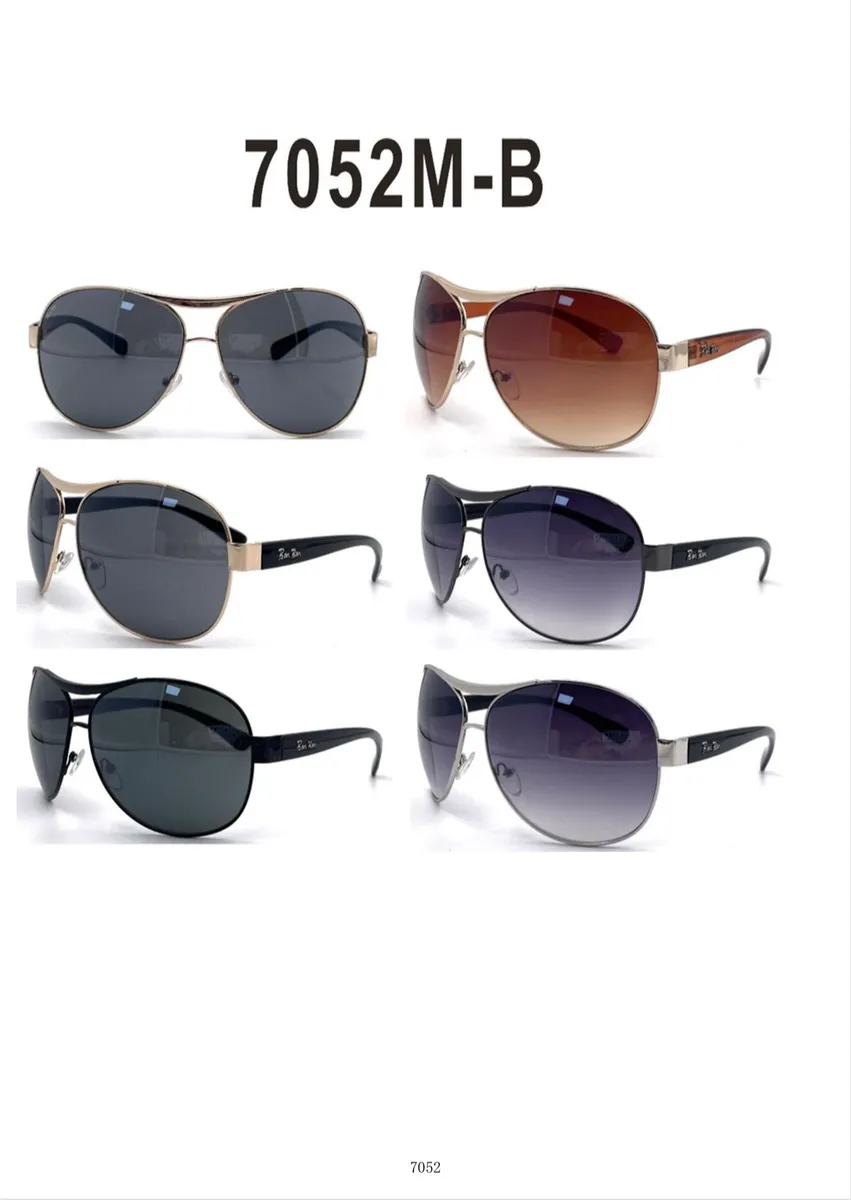 Okulary przeciwsłoneczne 7052M-B mix kolorów unisex