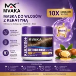 Maska do włosów z keratyną MVAKA 500g intensywna regeneracja