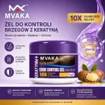 MVAKA Żel do kontroli brzegów z keratyną 250g mocne utrwalenie