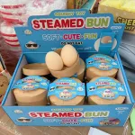Squishy Toy Steamed Bun miękka zabawka antystresowa 12 sztuk
