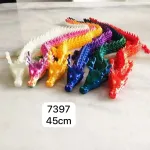 Smok 3D 45cm figurka dekoracyjna kolorowa