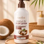SADOER Balsam do ciała z olejem kokosowym 500ml nawilżający