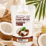 SADOER Coconut Oil Hair Mask 400g odżywcza maska do włosów z olejem kokosowym