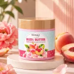 BIOAQUA Body Butter Peach Macaron Balsam do ciała o zapachu brzoskwini