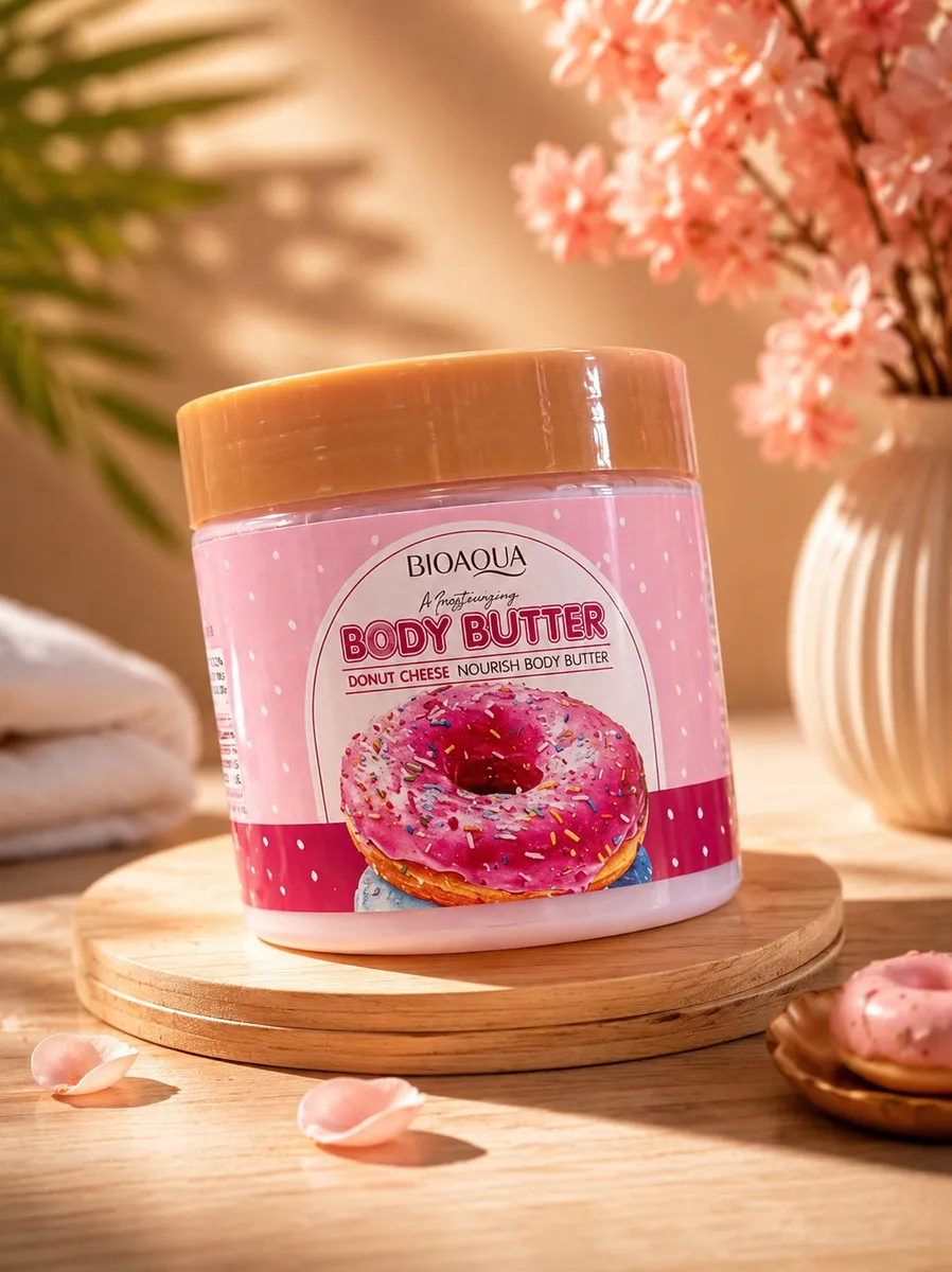 BIOAQUA Masło do ciała Donut Cheese o zapachu pączka