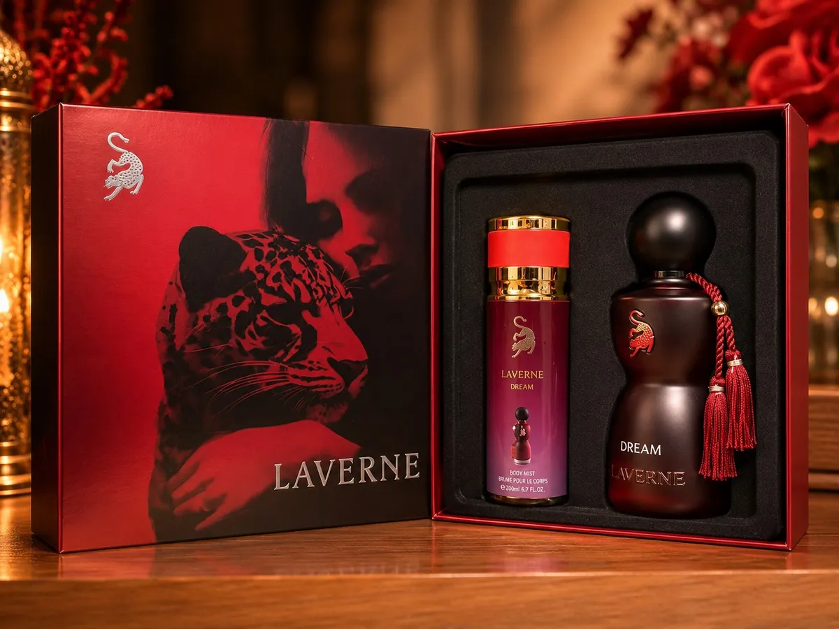 Zestaw perfum Laverne Dream z mgiełką ciała 200 ml