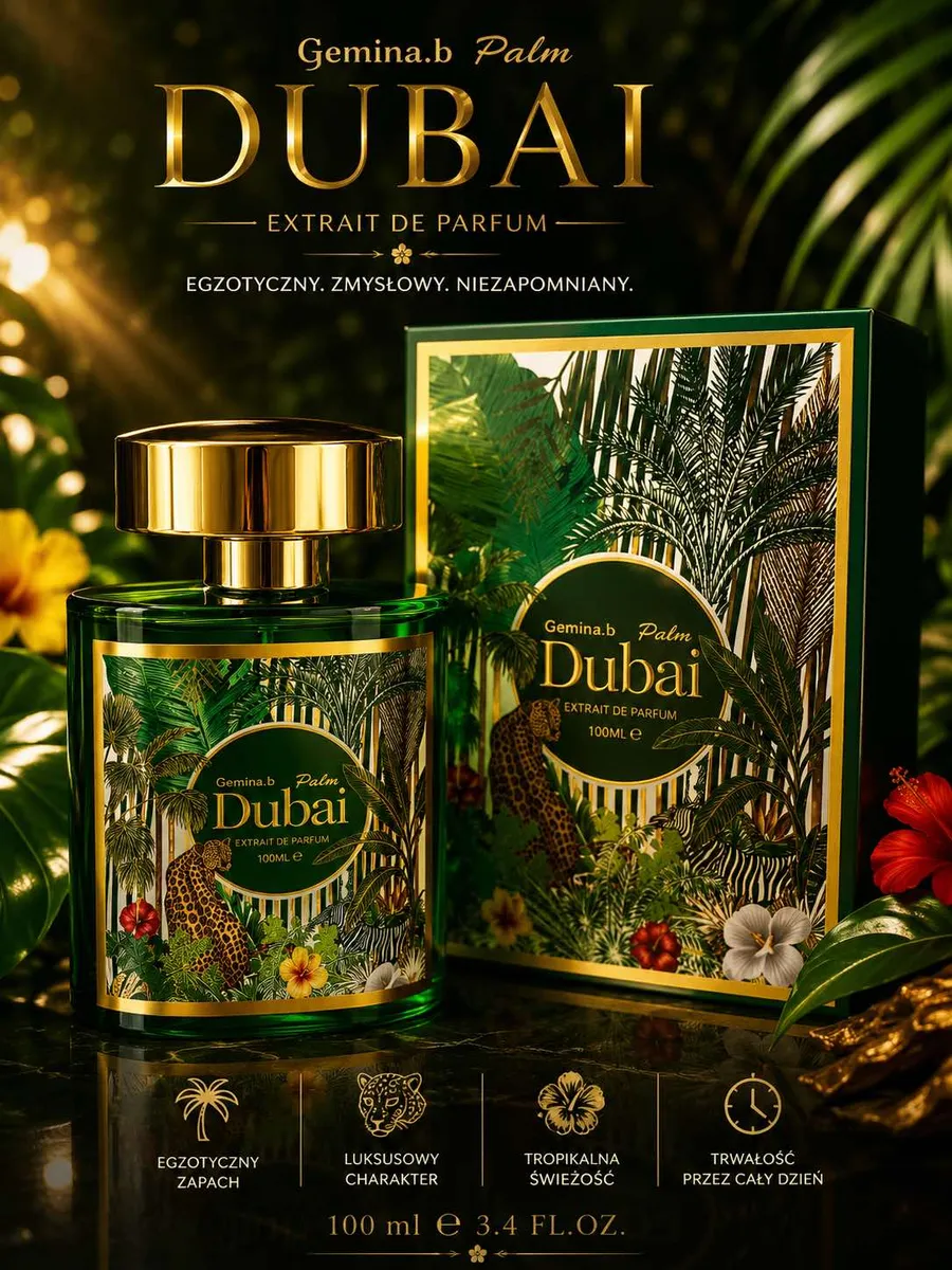 Gemina.b Palm Dubai Perfumy 100ml Egzotyczny Zapach