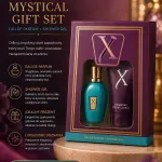 Mystical Gift Set perfum i żel pod prysznic 60 ml fioletowo-turkusowy zestaw