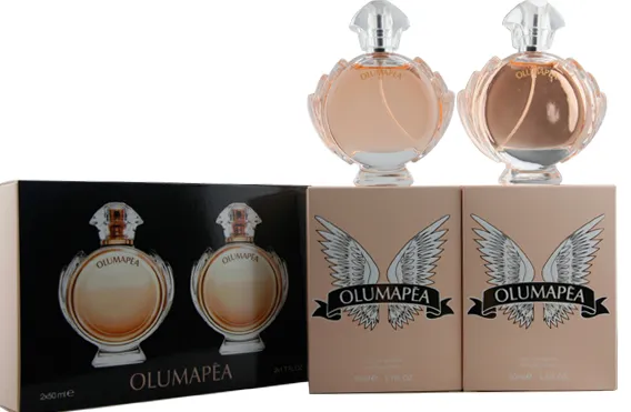 Zestaw perfumy Olumapea 2x50ml w eleganckim opakowaniu