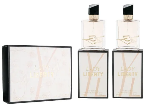 Zestaw perfumy Lady Liberty 2x50ml elegancki zapach damski