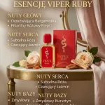 Perfumy Viper Ruby 100ml z nutami róż, jaśminu i bursztynu