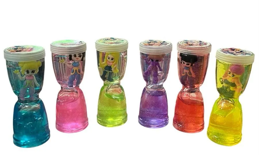 Zabawka Slime z Figurka Mix Kolorów 6 sztuk