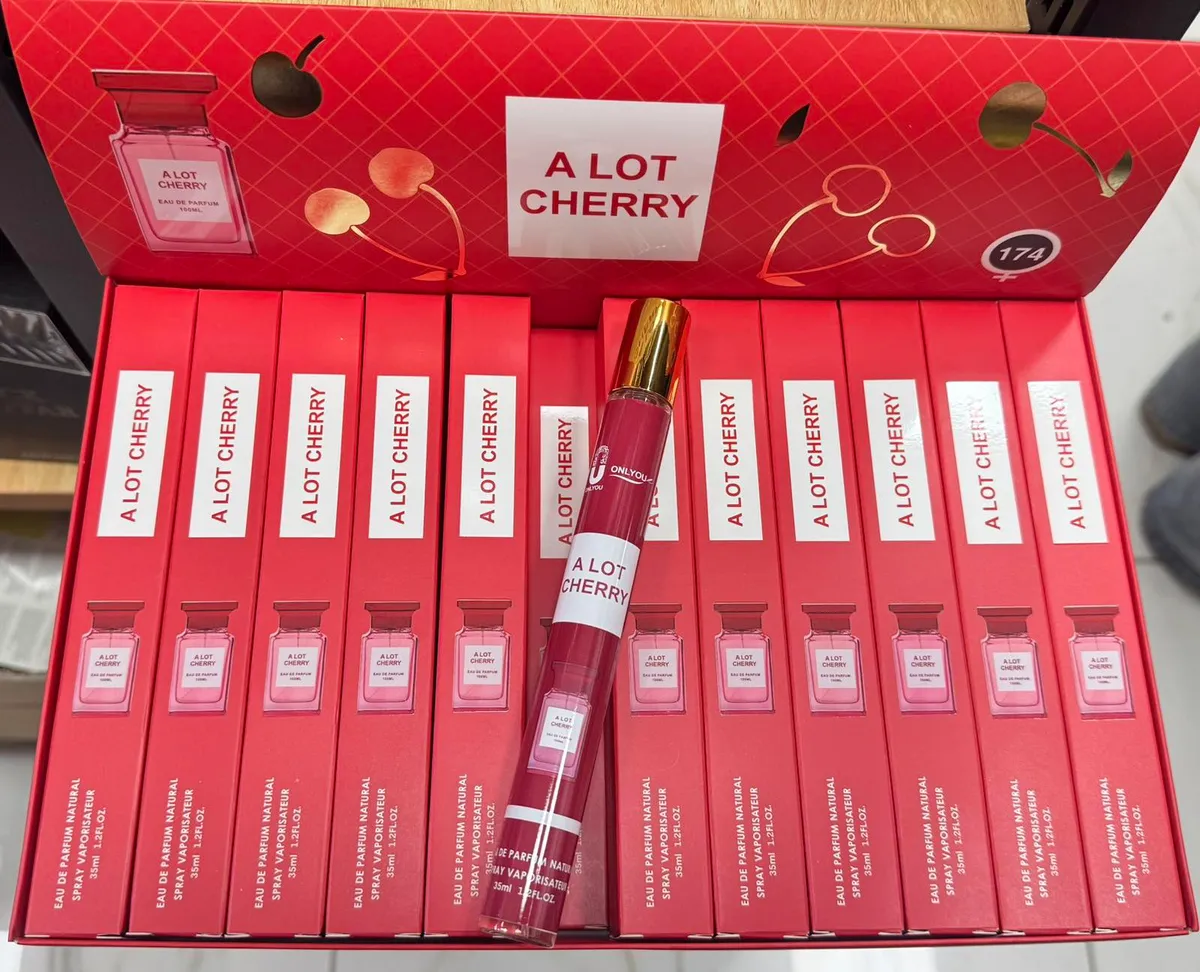 Perfumetka A LOT CHERRY 35ml czerwono-złota