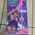 KPOP DEMON HUNTERS Mikrofon z Magicznym Pokazem Świateł 110 cm Różowy