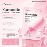 KORMESIC Niacinamide Collagen Crystal Mask 30g rozświetlająca i nawilżająca
