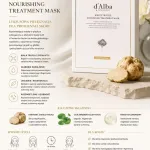 d'Alba White Truffle Nawilżająca Maska w Płachcie 4 szt