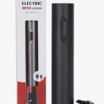 Elektryczny otwieracz do wina czarny z ładowaniem USB