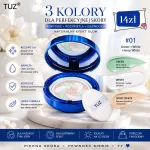 TUZ Korektor w Kompakcie 3 Kolory #01 Green White Ivory White