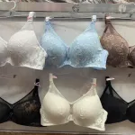 Biustonosz koronkowy miękki w różnych kolorach 42/95C