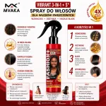 MVAKA Vibrant 3-w-1 Spray do włosów z keratyną i peptydami 118ml
