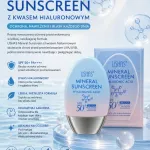 USHAS Mineral Sunscreen SPF 50+ z kwasem hialuronowym