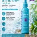 SAS Stay All Day Setting Spray Brighten 120ml utrwalający makijaż