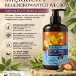 Odżywka UAZAN Biotin & Keratin do włosów miękkich i regenerowanych 500ml