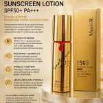MméiR Whitening Anti-UV Lotion SPF50+ PA+++ Złoty krem ochronny