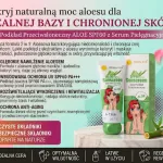 Lekki Podkład Przeciwsłoneczny Aloe SPF60 z Serum Pielęgnacyjnym