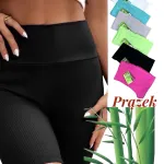 Legginsy Prążkowane Kolorowe Szorty F.9.11.235