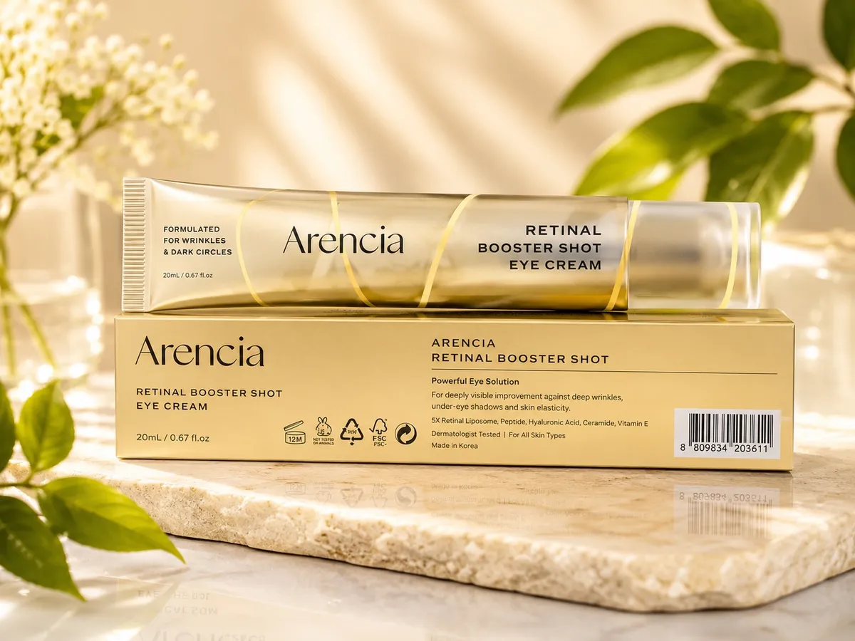 Arencia Retinal Booster Shot krem pod oczy 20ml przeciwzmarszczkowy