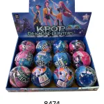 KPOP Demon Hunters Kulki Zabawki Figurkowe 12 sztuk Mix Kolorów