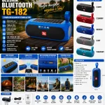 Głośnik Bluetooth TG-182 z panelem solarnym i funkcją TWS niebieski