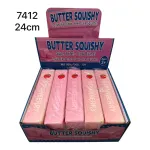 Butter Squishy różowy squishy truskawkowy 24 cm