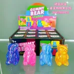 Gummy Bear Squish Kolorowe Miękkie Figurka Miś 12 sztuk