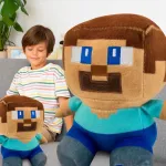 Miękka pluszowa maskotka Minecraft Steve 25 cm